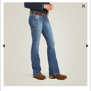 Rebar DuraStretch Raven Boot Cut Jean size 26